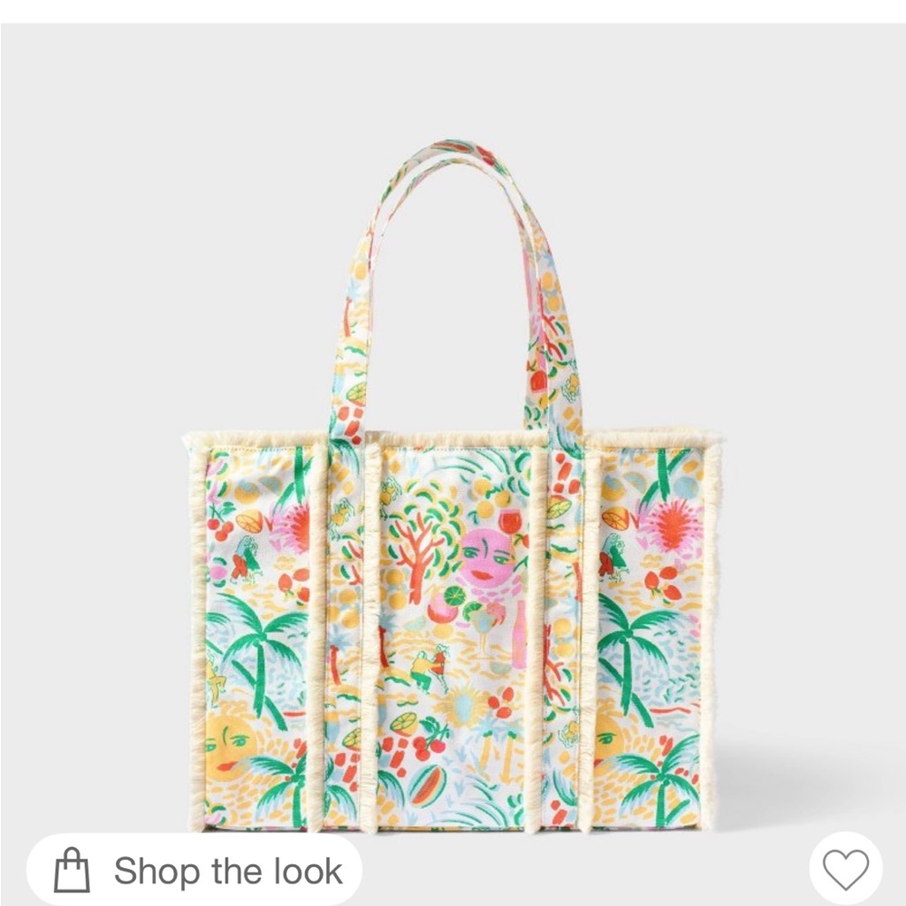 Roller Rabbit Target Vacation Fringe Tote